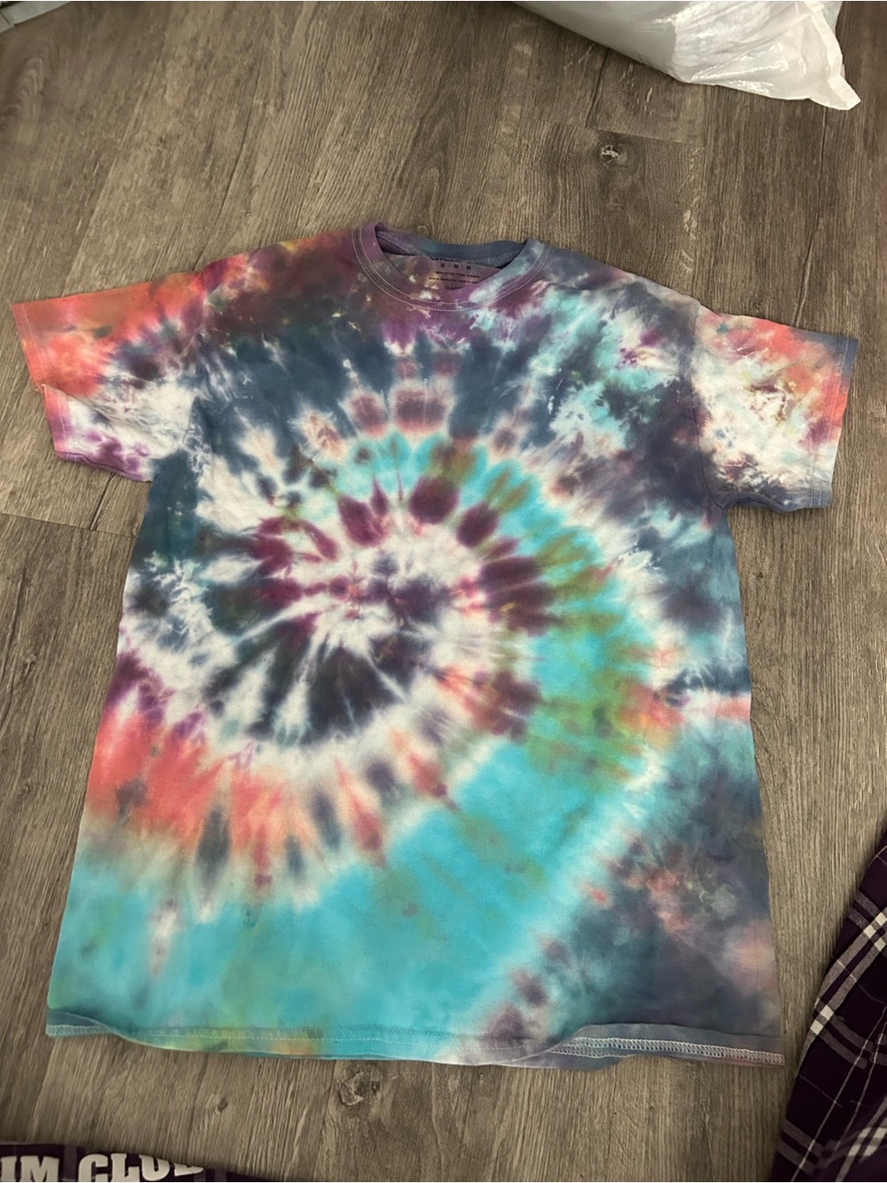 Gildan Kids Tie-Dye Short Sleeve Tee - Blue, Purple, Pink, Teal